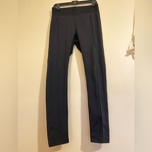 Calvin Klein Pleated Black Leggings - Size Medium